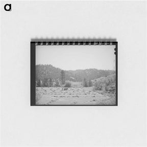 アートメモ帳-Haying. Garden Valley, Boise County, Idaho
 - ラッセル リー Memo.