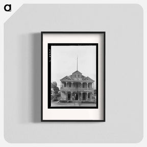 アートポスター-Building Above Norco, Louisiana
 - ラッセル リー Poster.