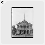 アートポストカード-Building Above Norco, Louisiana
 - ラッセル リー Postcard.