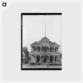 アートポストカード-Building Above Norco, Louisiana
 - ラッセル リー Postcard.