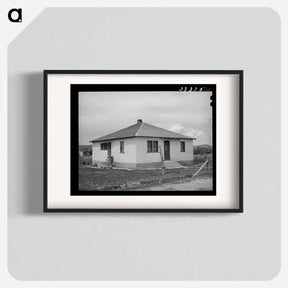 アートポスター-Mormon Farmer's Home, Snowville, Utah
 - ラッセル リー Poster.