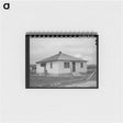 アートメモ帳-Mormon Farmer's Home, Snowville, Utah
 - ラッセル リー Memo.