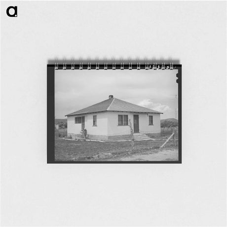 アートメモ帳-Mormon Farmer's Home, Snowville, Utah
 - ラッセル リー Memo.