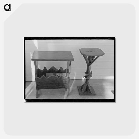 アートポストカード-Furniture, Chicot Farms, Arkansas
 - ラッセル リー Postcard.