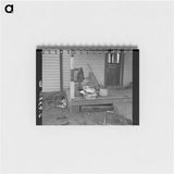 アートメモ帳-Farmhouse Backporch During Relocation
 - ラッセル リー Memo.