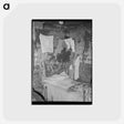 アートポストカード-Tenant Farmer's Bedroom, Muskogee County, Oklahoma
 - ラッセル リー Postcard.