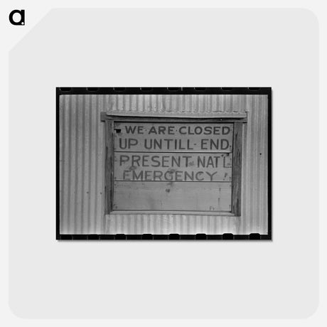 アートポストカード-Sign, Coolidge, Arizona
 - ラッセル リー Postcard.