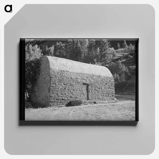 アートパネル-Old Powder House at Ouray, Colorado
 - ラッセル リー Canvas.