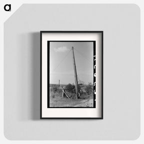 アートポスター-Pumping Rig, Seminole Oil Field, Oklahoma
 - ラッセル リー Poster.