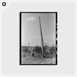 アートポストカード-Pumping Rig, Seminole Oil Field, Oklahoma
 - ラッセル リー Postcard.