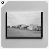 アートパネル-Pea Pickers' Camp, Canyon County, Idaho
 - ラッセル リー Canvas.