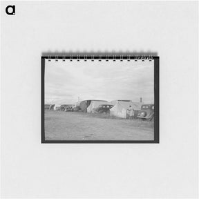 アートメモ帳-Pea Pickers' Camp, Canyon County, Idaho
 - ラッセル リー Memo.