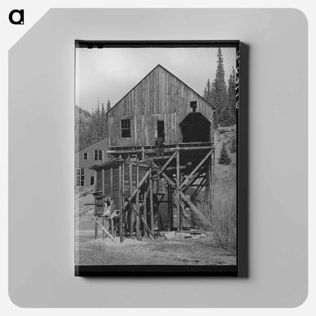 アートパネル-Abandoned Gold Mill, San Juan County, Colorado
 - ラッセル リー Canvas.