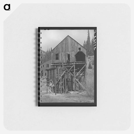 アートメモ帳-Abandoned Gold Mill, San Juan County, Colorado
 - ラッセル リー Memo.