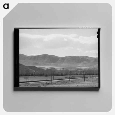 アートパネル-Mormon Farmers, Henefer, Utah
 - ラッセル リー Canvas.