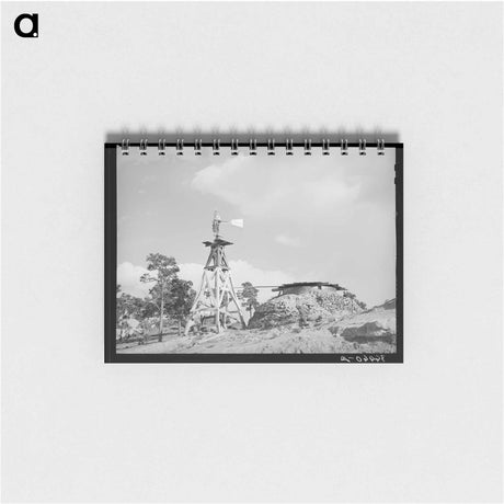 アートメモ帳-Water Supply, Pie Town, New Mexico
 - ラッセル リー Memo.