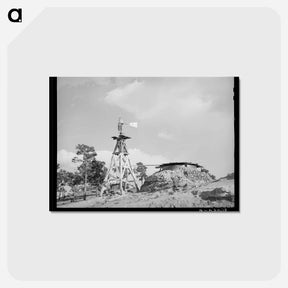 アートポストカード-Water Supply, Pie Town, New Mexico
 - ラッセル リー Postcard.