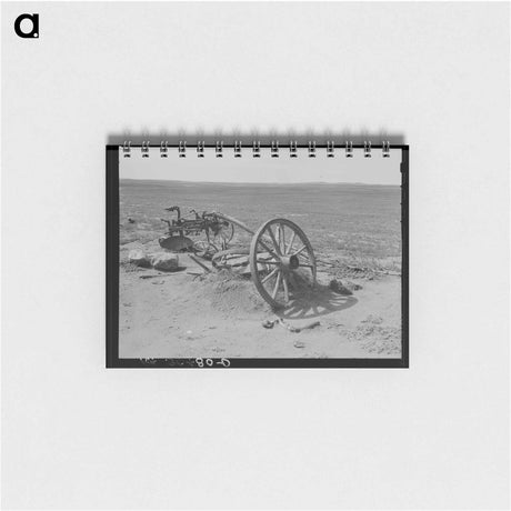 アートメモ帳-Idle Machinery on the Gorder Farm
 - ラッセル リー Memo.