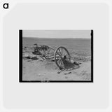 アートポストカード-Idle Machinery on the Gorder Farm
 - ラッセル リー Postcard.