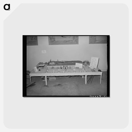 アートポストカード-FSA Exhibit, Dallas State Fair
 - ラッセル リー Postcard.