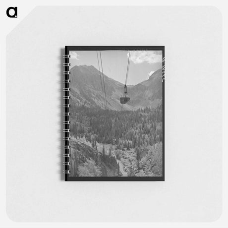 アートメモ帳-Aerial Tramway to the Mill
 - ラッセル リー Memo.