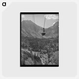 アートポストカード-Aerial Tramway to the Mill
 - ラッセル リー Postcard.