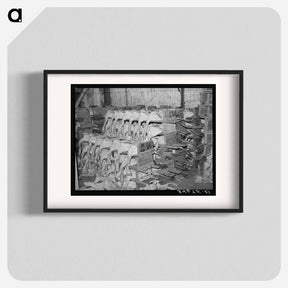 アートポスター-Dressed Turkeys, Cold Storage Plant, Brownwood, Texas
 - ラッセル リー Poster.
