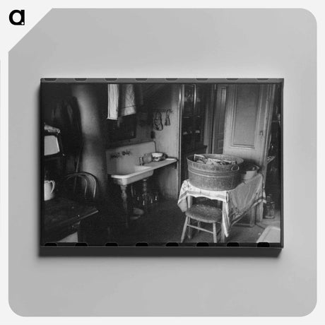 アートパネル-Kitchen Detail, South Side Chicago
 - ラッセル リー Canvas.