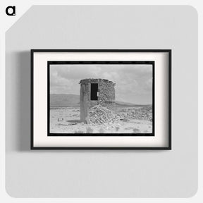アートポスター-Abandoned Edifice, U.S. 85, Near Hatch, New Mexico
 - ラッセル リー Poster.