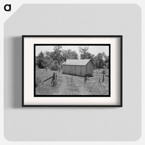 アートポスター-Agricultural Laborer's Home, Sequoyah County, Oklahoma
 - ラッセル リー Poster.