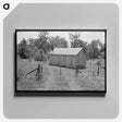 アートパネル-Agricultural Laborer's Home, Sequoyah County, Oklahoma
 - ラッセル リー Canvas.
