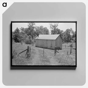 アートパネル-Agricultural Laborer's Home, Sequoyah County, Oklahoma
 - ラッセル リー Canvas.