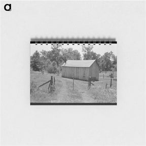 アートメモ帳-Agricultural Laborer's Home, Sequoyah County, Oklahoma
 - ラッセル リー Memo.