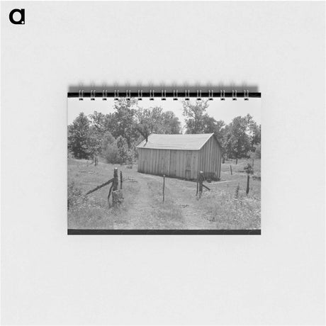 アートメモ帳-Agricultural Laborer's Home, Sequoyah County, Oklahoma
 - ラッセル リー Memo.