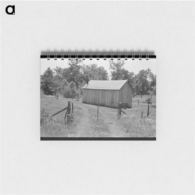 アートメモ帳-Agricultural Laborer's Home, Sequoyah County, Oklahoma
 - ラッセル リー Memo.