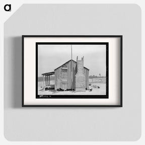 アートポスター-Tenant Farmer's Residence, Near Marshall, Texas
 - ラッセル リー Poster.