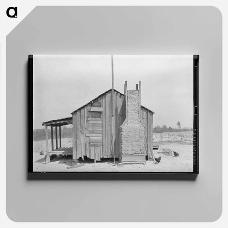 アートパネル-Tenant Farmer's Residence, Near Marshall, Texas
 - ラッセル リー Canvas.