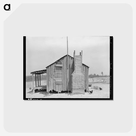 アートポストカード-Tenant Farmer's Residence, Near Marshall, Texas
 - ラッセル リー Postcard.