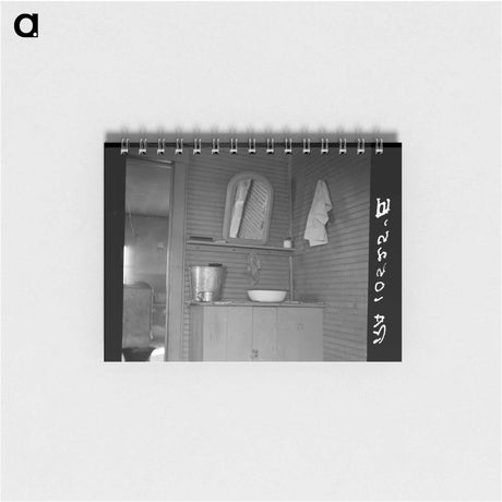 アートメモ帳-Interior of Farmhand's Dwelling Near Battle Ground, Indiana
 - ラッセル リー Memo.
