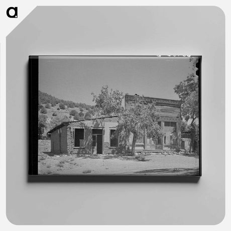 アートパネル-Abandoned Store Building, Georgetown, New Mexico
 - ラッセル リー Canvas.