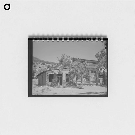 アートメモ帳-Abandoned Store Building, Georgetown, New Mexico
 - ラッセル リー Memo.