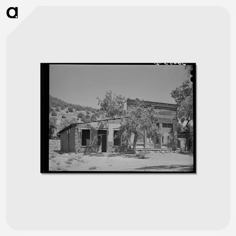 アートポストカード-Abandoned Store Building, Georgetown, New Mexico
 - ラッセル リー Postcard.