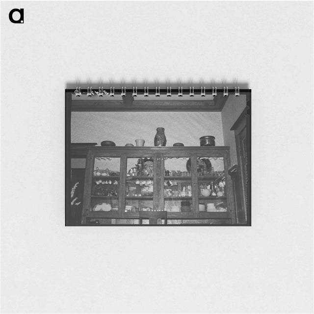 アートメモ帳-China Cabinet in a Fruit Farmer's Home
 - ラッセル リー Memo.