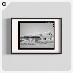 アートポスター-Winter Quarters of Frank Lloyd Wright, Foot of McDowell Mountain
 - ラッセル リー Poster.