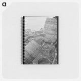 アートメモ帳-Barrels of the Natural Turpentine Oleoresin, State Line, Mississippi
 - ラッセル リー Memo.