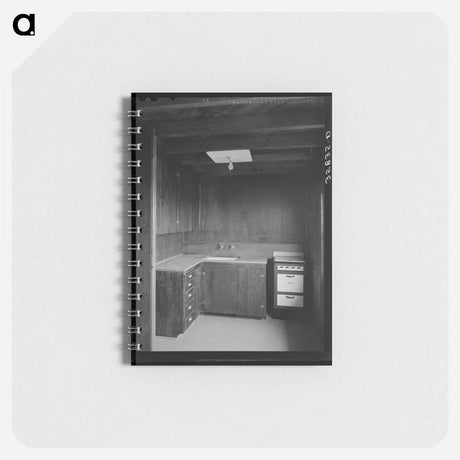 アートメモ帳-Kitchen in Multi-Family Unit for Permanent Agricultural Workers, Migratory Labor Camp, Sinton, Texas
 - ラッセル リー Memo.