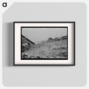 アートポスター-Bisbee Streetscape
 - ラッセル リー Poster.