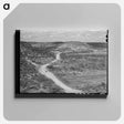 アートパネル-Rocky, Hilly Country in Kimble County, Texas
 - ラッセル リー Canvas.