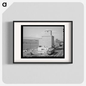 アートポスター-Wheat Storage Expansion, Dayton, Washington
 - ラッセル リー Poster.