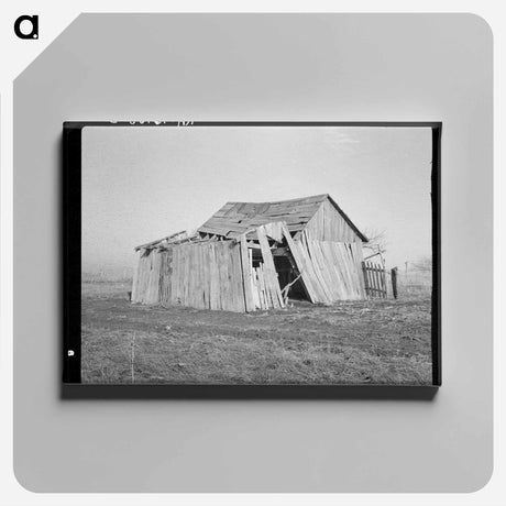 アートパネル-Barnhard Farm, Ringgold, Iowa
 - ラッセル リー Canvas.